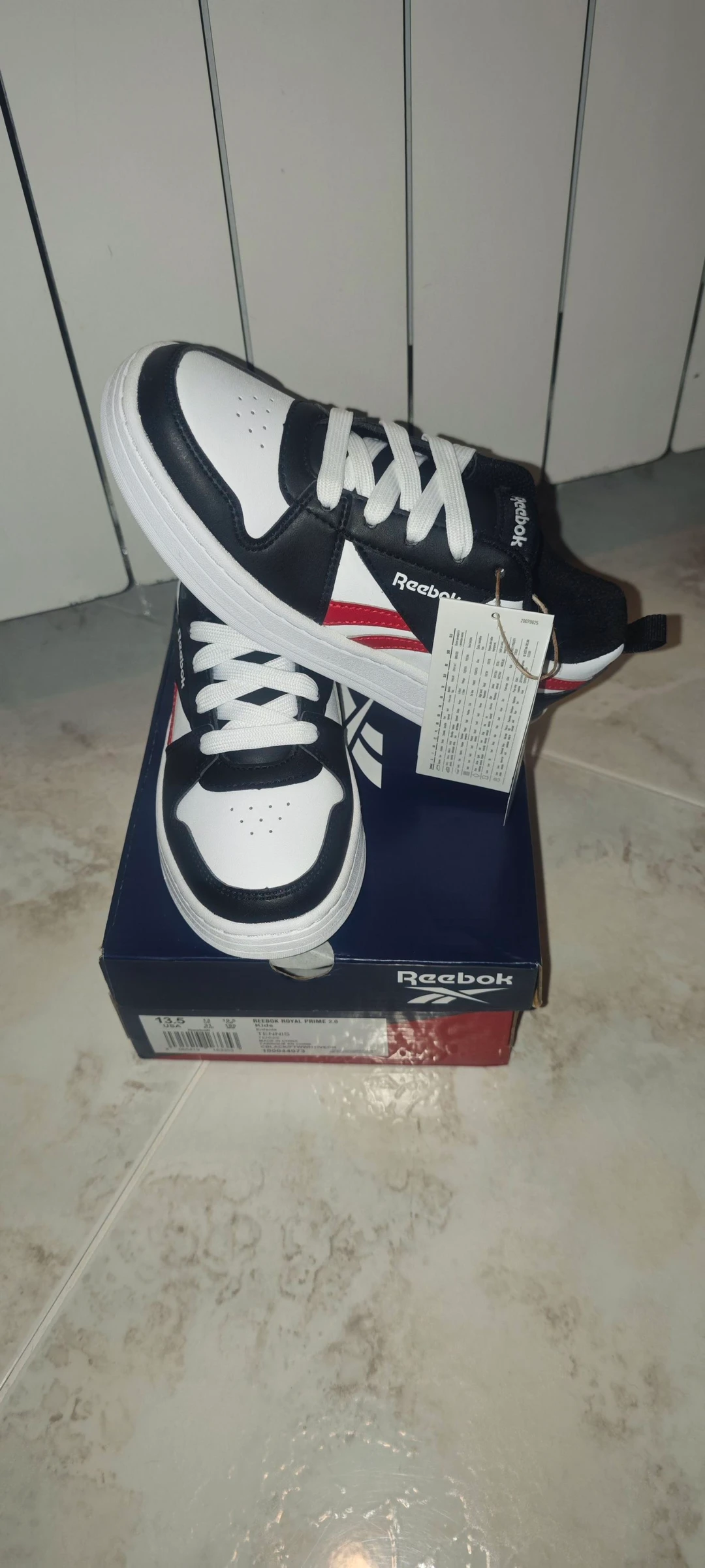 Tênis Reebok Royal Prime 2.0 Preto e Branco